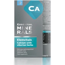 Siberian Wellness Elemvitals Calcium with Siberian herbs 60 kapslí