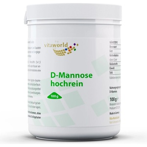 vitaworld Уринарен тракт - D-маноза (от царевица), 100 g прах (09424865 VW)