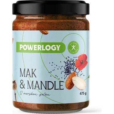 Powerlogy Mak a Mandle Krém 475 g