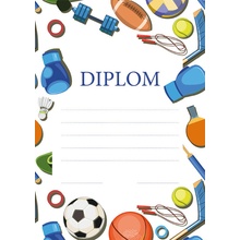 Diplom A4 Športové hry