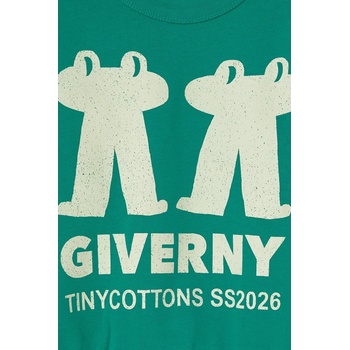 Tinycottons Детски памучен суичър Tinycottons FROG & FROG GRAPHIC SWEATSHIRT (SS26.162)