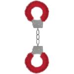 Ouch! Beginner's Handcuffs Furry Red