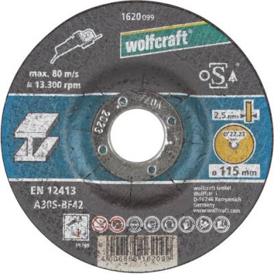 Wolfcraft Řezný kotouč 115 x 2,5 mm 1620099