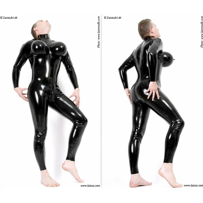 Latexový catsuit Megaboobs