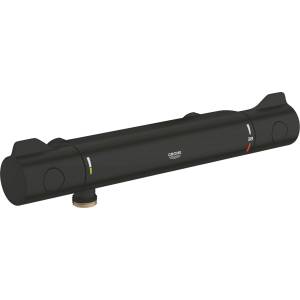 GROHE Grohtherm - Термостатен смесител за душ, черен мат 1022072430 (1022072430)