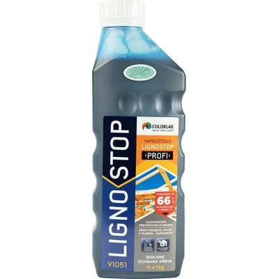 Colorlak a.s. Lignostop Profi (V-1051) 1L zelený