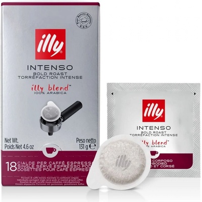 illy Ily Espresso Dark ESE Coffee PODs 18 бр
