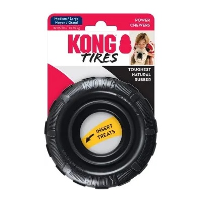 KONG Extreme Tires MEDIUM / LARGE - играчка за куче, гума - САЩ - KT11E