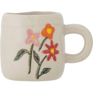 Bloomingville Mini Кремава глинена детска чаша 110 ml Millie - Bloomingville Mini (82061378)