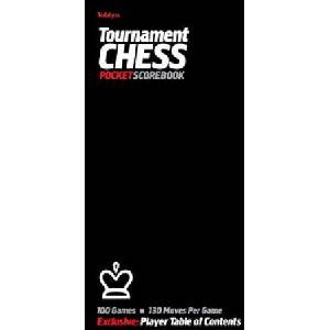 Tabiya Tournament Chess Pocket Scorebook: Cover Style: Black | Precision Chess (ISBN: 9780985644284)