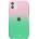 Holdit Калъф Holdit - SeeThru, iPhone 11/XR, Grass green/Bright Pink (7330985154348)