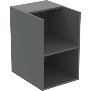 Ideal Standard i. Life B - Страничен шкаф, 40x63x51 см, отворен, сив матов кварц T5322NG (T5322NG)