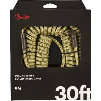 Fender Deluxe Coil 9 m Директен - Ъглов Инструментален кабел (0990823050)
