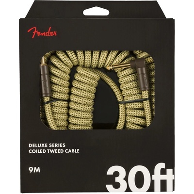Fender Deluxe Coil 9 m Директен - Ъглов Инструментален кабел (0990823050)