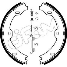 Sada brzdových čelistí, parkovací brzda CIFAM 153-243K