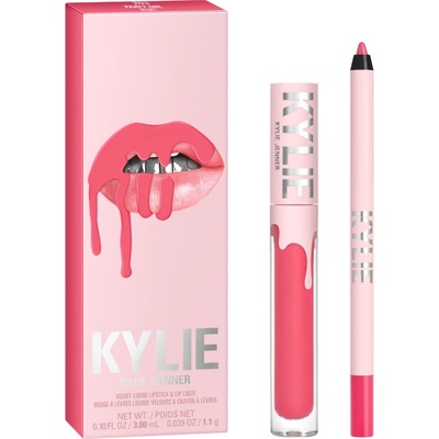 Kylie Cosmetics Velvet Lip Kit - Liquid Lipstick & Lip Liner Течно червило 4, 25gr