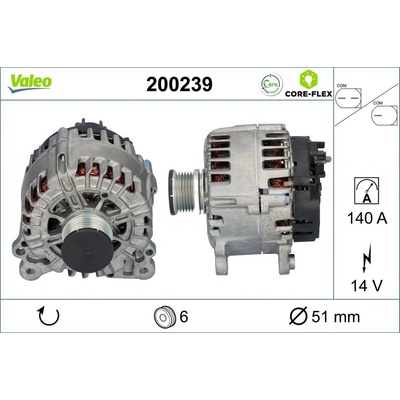 Generátor VALEO 200239
