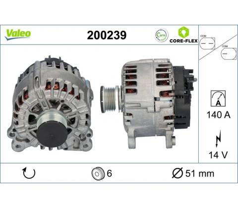 Generátor VALEO 200239