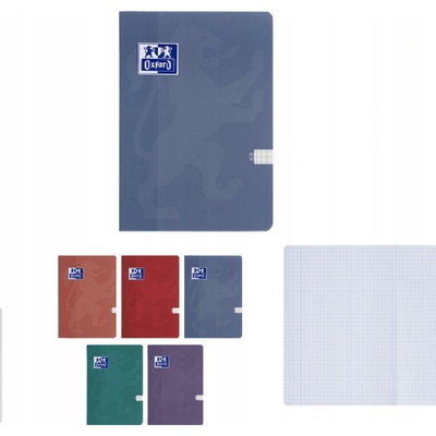 Trend Zošit Oxford Touch A5 kockovaný s okrajom mix