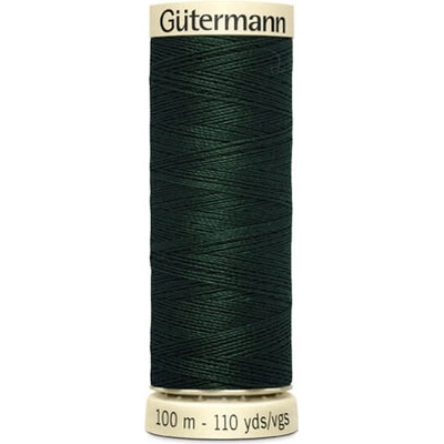 Nit PES Gütermann 100 (100m) - univerzální barva 472 - zelená