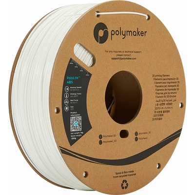 Polymaker PolyLite ABS White - 1, 75 mm (PE01002)