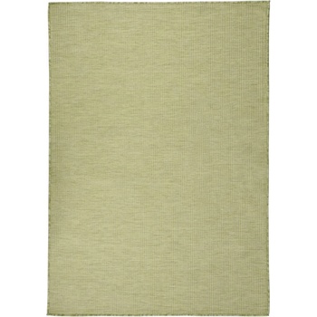 Image 1 of vidaXL Градински плоскотъкан килим, 140x200 см, зелен (340810)