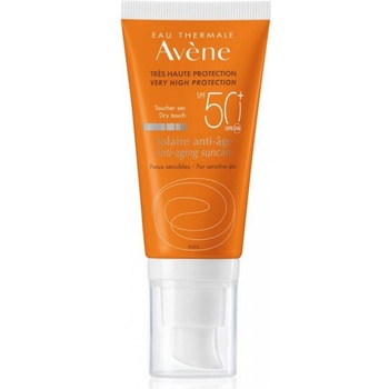 Avène Sun Anti-Age ochranný krém na obličej s protivráskovým účinkem SPF50+ 50 ml