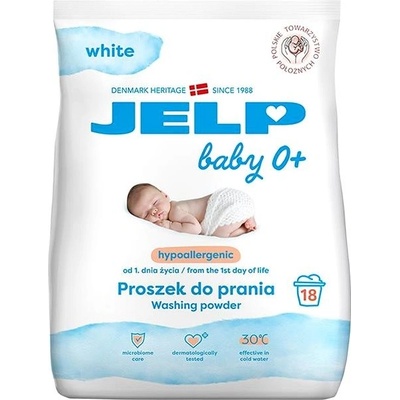 Jelp Baby 0+ prášek White 1,35 kg 18 PD