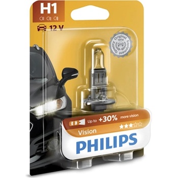 Philips Крушка, електрическа, фар PHILIPS H1, 12V, 55W, 3200K, 1690lm, 1 бр