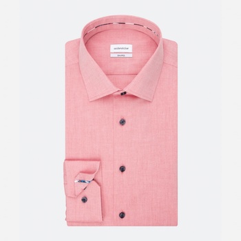 Seidensticker pánska košeľa shaped fit ružová