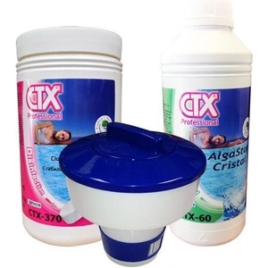 Intex Комплект препарати за басейн intex с хлор, алгицид и дозатор