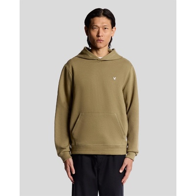 Lyle & Scott Суичър Lyle and Scott Diagonal Weave Hoodie - Green