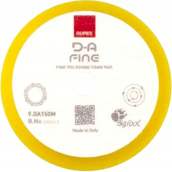 Rupes High Performance Fine Finishing Foam Pad D-A Fine 150/180 mm
