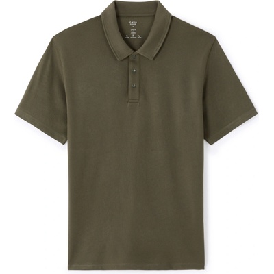 Celio polo tričko Leterne pánské kaki