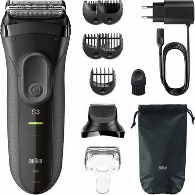 Braun Series 3 3000BT šedý