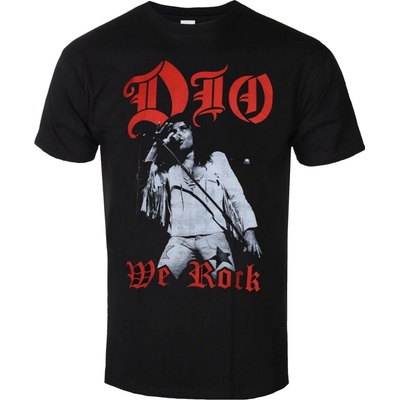 Metal Low Frequency Dio Ronnier James Dio čierne