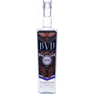 BVD Čučoriedkovica 45% 0,35 l (čistá fľaša)