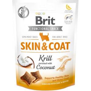 Brit Care Dog Functional Snack SKIN & COAT Krill 150 г