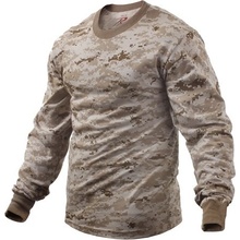 Tričko Rothco s dlouhým rukávem digital desert Marpat