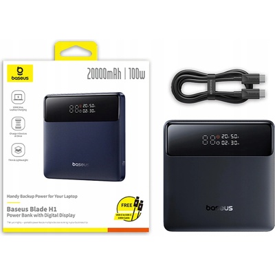 Baseus Blade H1 20000mAh čierna