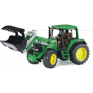 BRUDER Брудер Фармер трактор John Deere с преден товарач (02052)