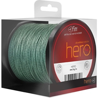 Delphin Šňůra HERO zelená 300m 0,25mm 37lb