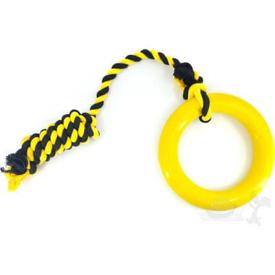 Uniq Pets gumové ringo na laně s vanilkovou vůní 9 x 45 cm
