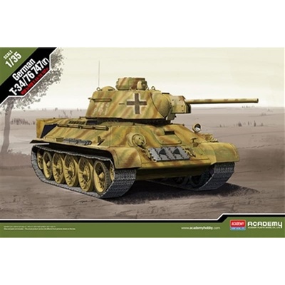 Academy Model Kit tank 13502 German T-34/76 747 r 1:35