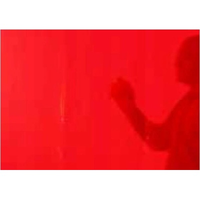 Zváracie záves, transparentný červený, matný, š 1,4 m, v 1,8 až 2,8 m šířka: 140 cm, Barva: transparentní červená, výška: 280 cm