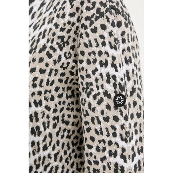 Newland Спортен суичър Newland LADY CROPP SWT SHIRT в бежово с десен N46759.193 (N46759.193)