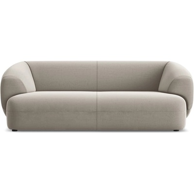 makamii Бежов кадифен диван 212 cm Moana - Makamii (MOANA_3S_1_P1_C3)