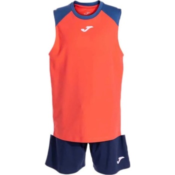 JOMA Kids Camp set - Orange / Blue (Living Coral / Blue / Navy)