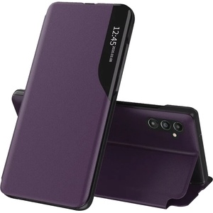 Techsuit Калъф за Samsung Galaxy A14 4G / A14 5G - eFold Series - Лилав