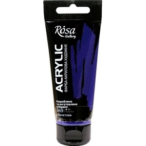 Rosa Gallery АКРИЛНА боя Violet (649) 60 ml 1 бр (3241649)
